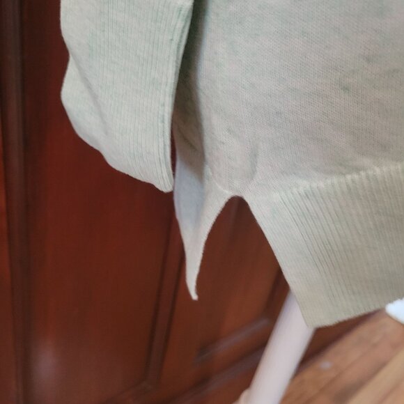Gap Mint Green Longer Button Up Cardigan Small NWT - Picture 3 of 8